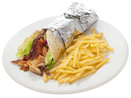 Kebab Durum with Fries