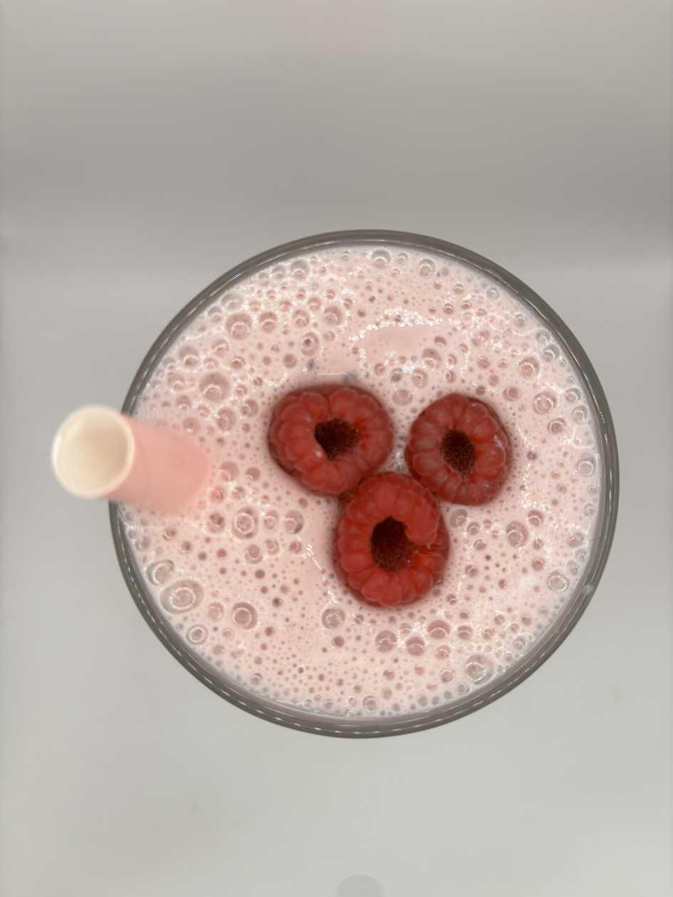 Ice cream milkshake RASPBERRY