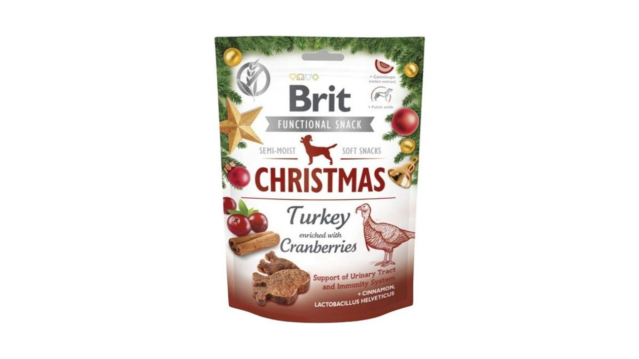 Brit Christmas Functional Snack Turkey Enriched With Cranberries
