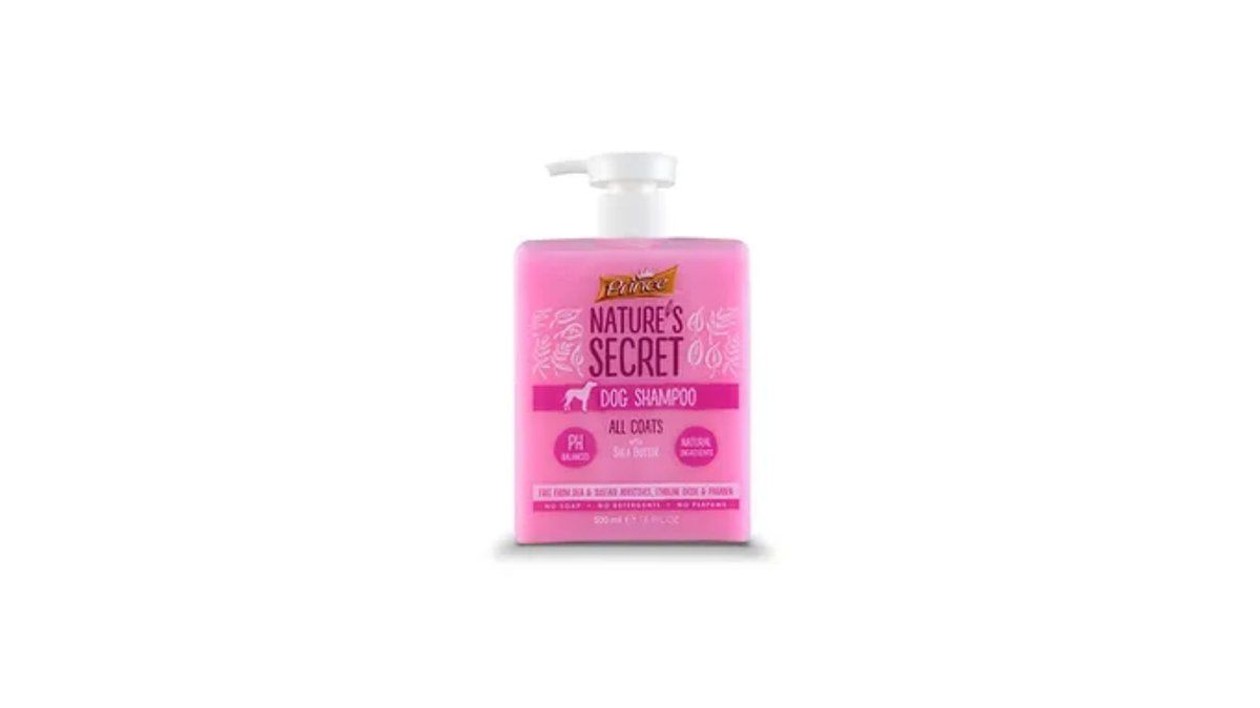 Prince Natures Secret Dog Shampoo With Shea Butter, All Coats
