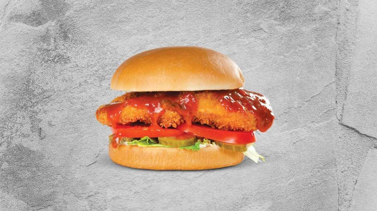 Crispy Hot Chicken Burger