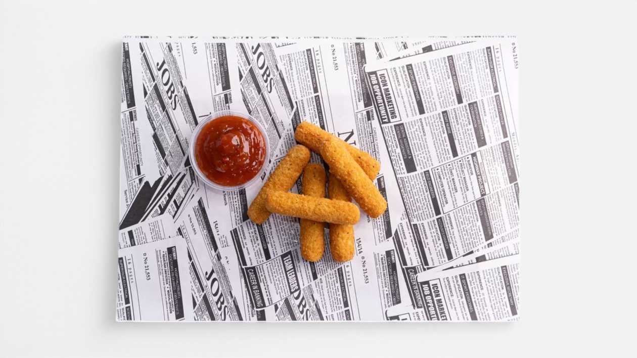 Mozzarella Sticks + Sauce