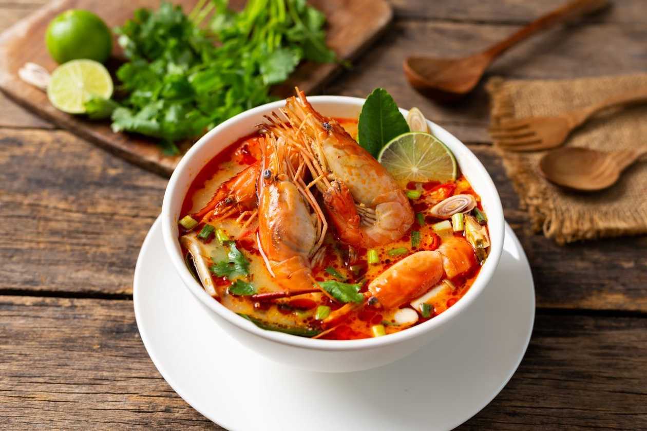 Tomyam Prawn Soup