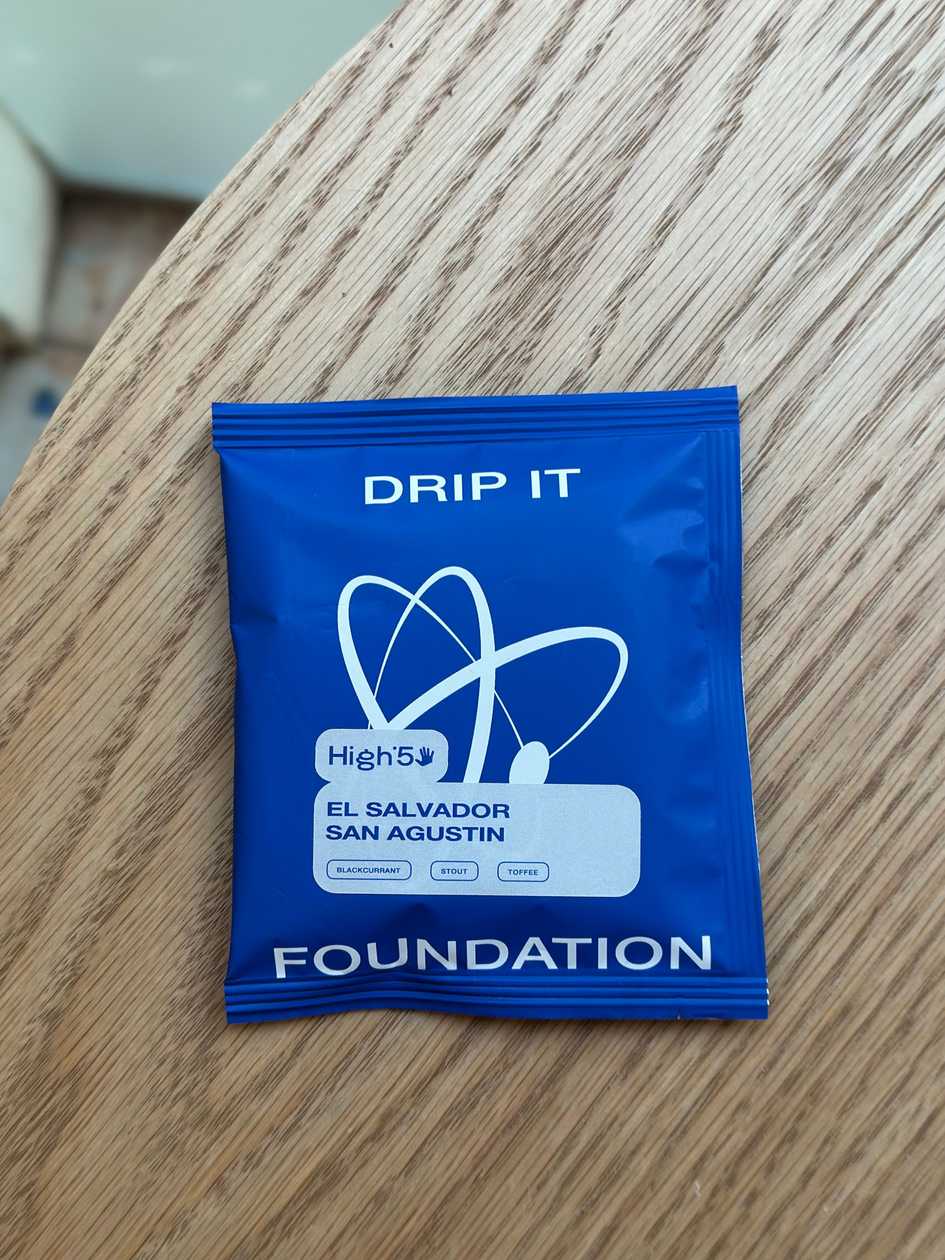 1 Drip  Foundation EL SALVADOR SAN AGUSTIN Specialty Coffee