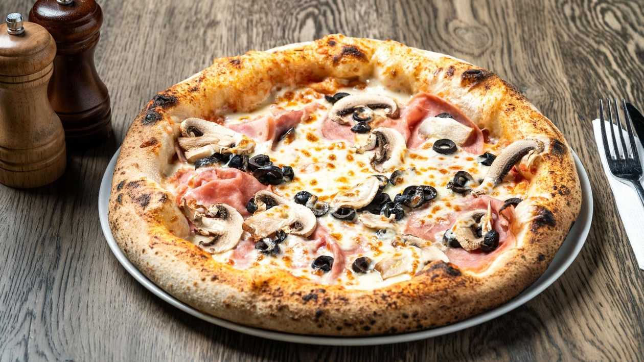 Pizza Cotto & Funghi