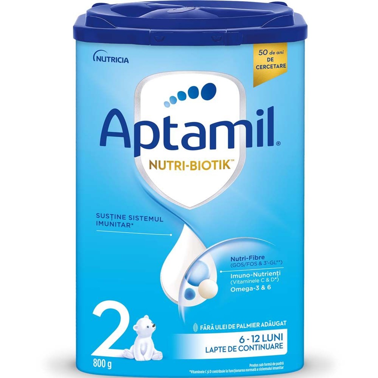 Lapte praf 2 Pof 800g Aptamil