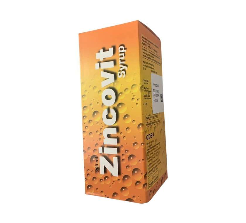 Zincovit Syrup 200ml (X1)