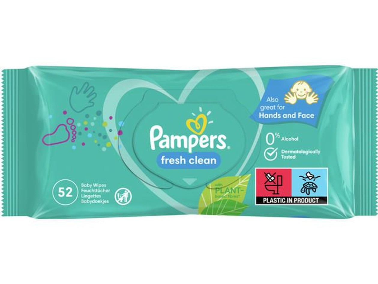 Servetele umede Fresh Clean 1 pachet 52buc Pampers