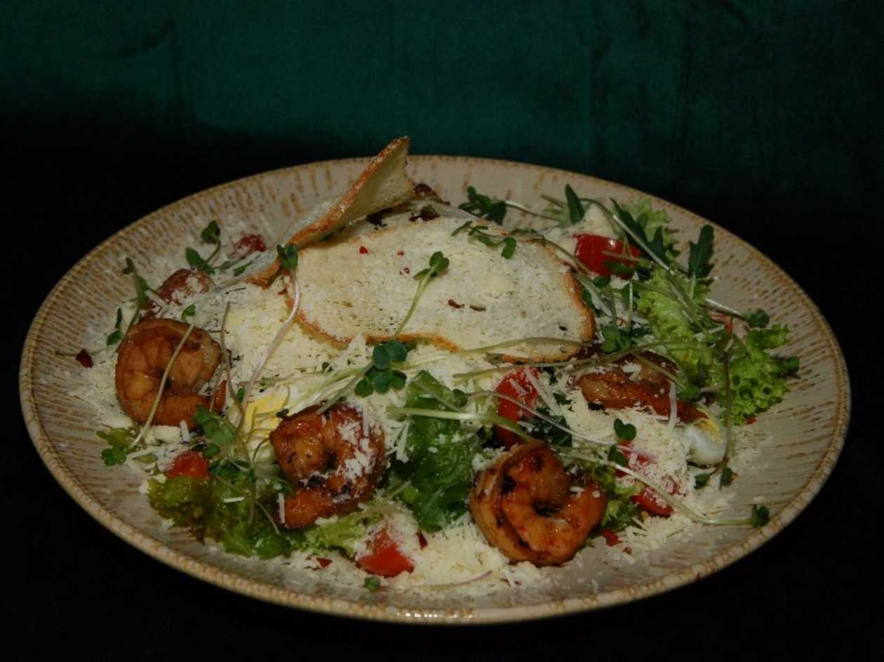 Цезар з креветкою