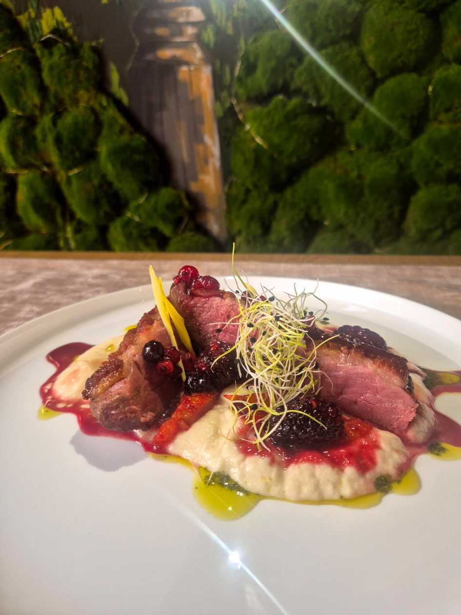 Duck Breast with Celery Puree