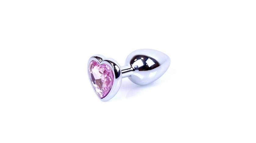 Plug Jewellery Silver Heart Rose