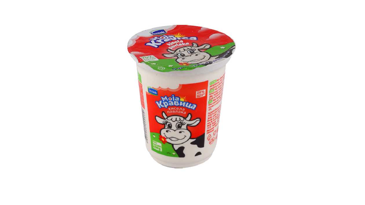 Moja Kravica Sour Cream, 400g