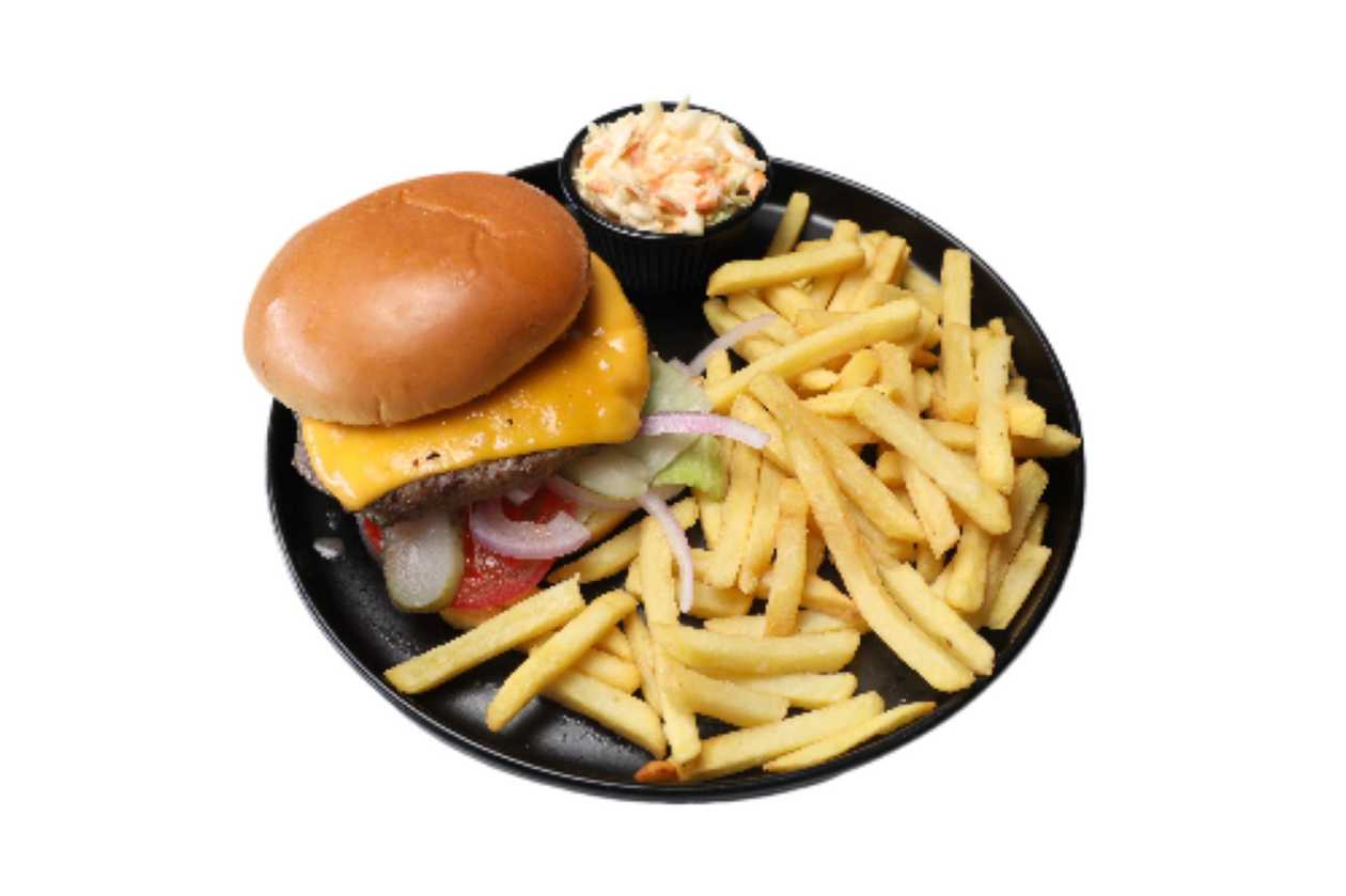 Tudor Cheeseburger
