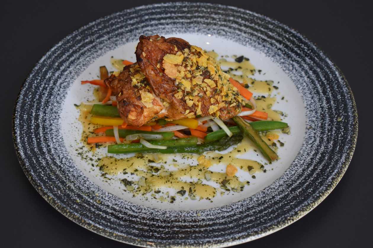 Chicken breast with herbs