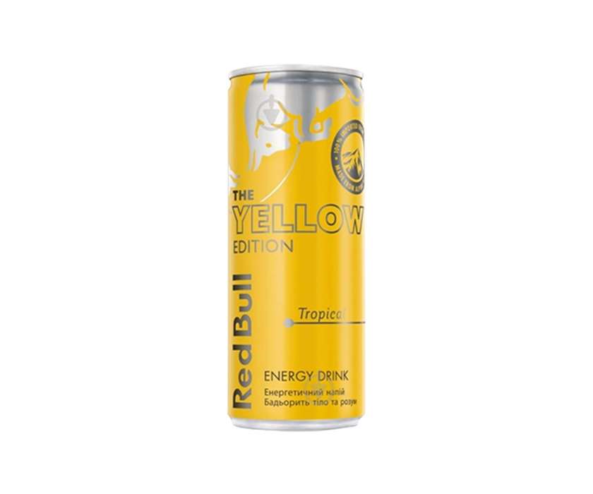 Енергетичний напій Red Bull YE тропічні фрукти 0,25л(68958)