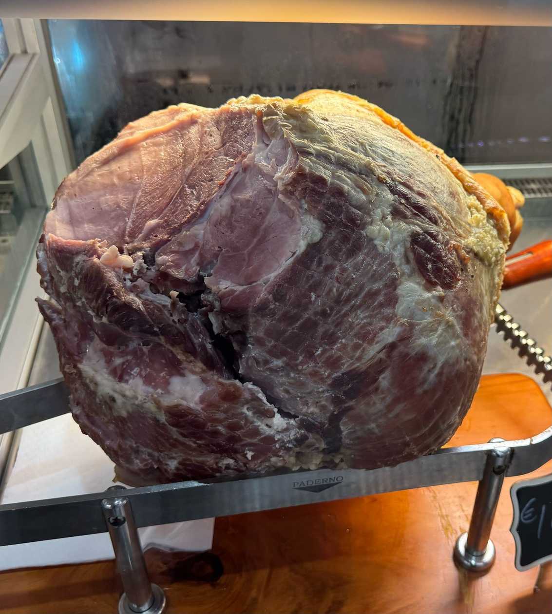 Smoked pork, Cheese and Salad