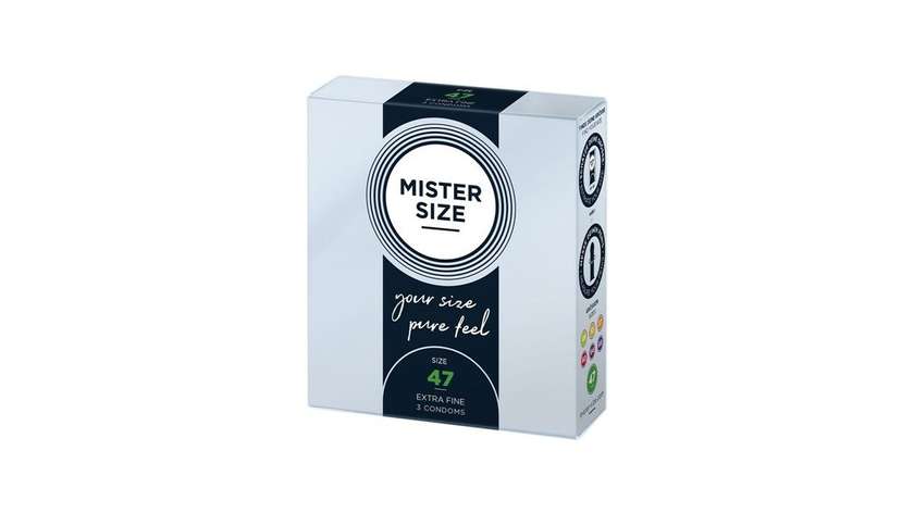 Prezerwatywy Mister Size 47 mm 3 szt.