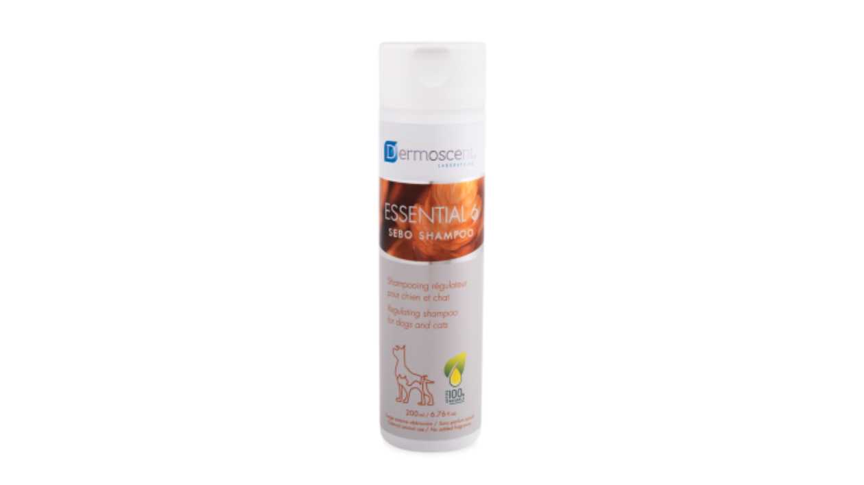 Dermoscent Essential 6 Sebo 200ml Regulating Shampoo for Dogs & Cats with Skin Problems