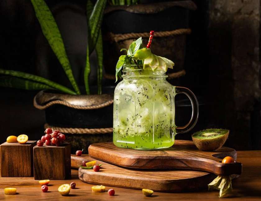 Apple Kiwi Cocktail