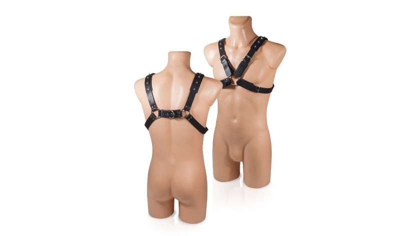 Leather Harness 2 Black