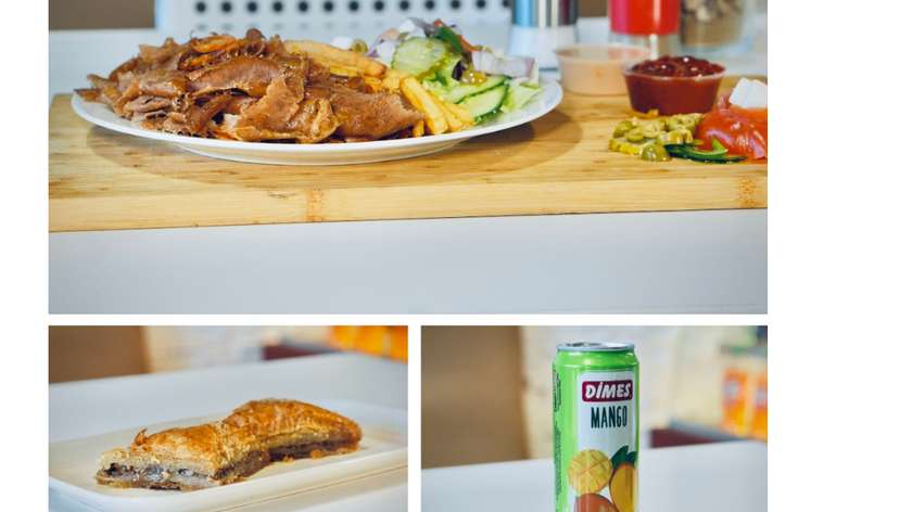 Danie Na Talerzu + Napój Mango 330 ml + Baklava