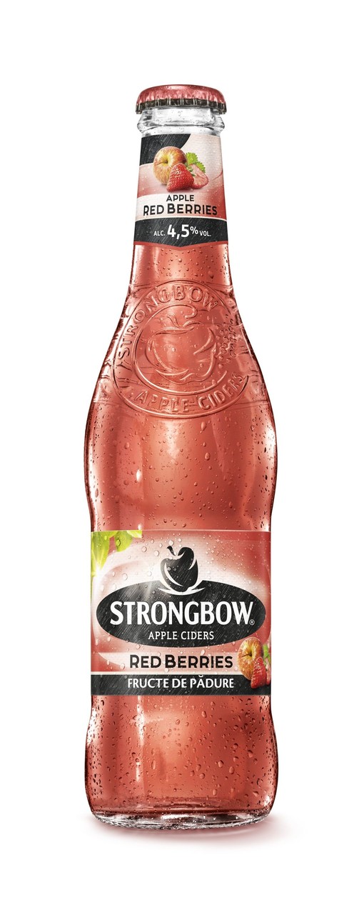 Cidru Strongbow Red Berries Sticla 0.33L
