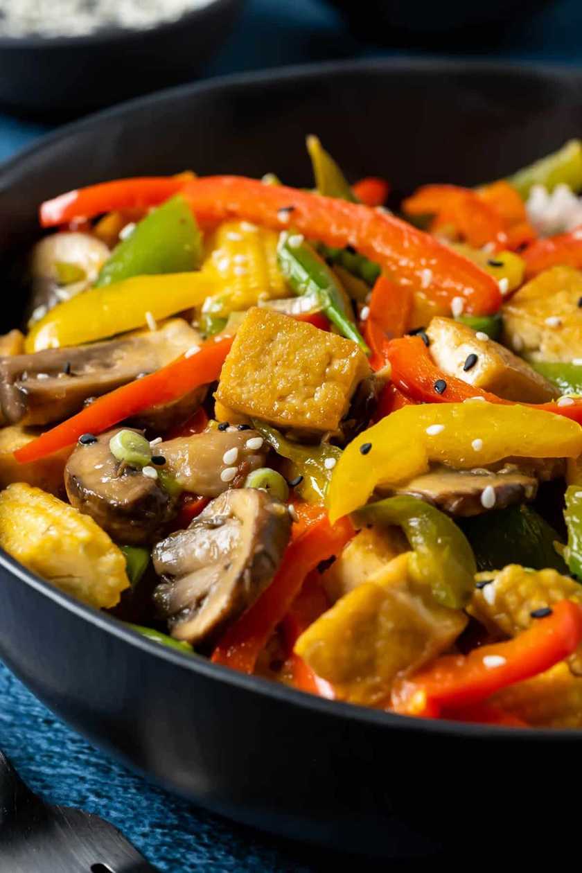 Vegan Chicken Stir Fry