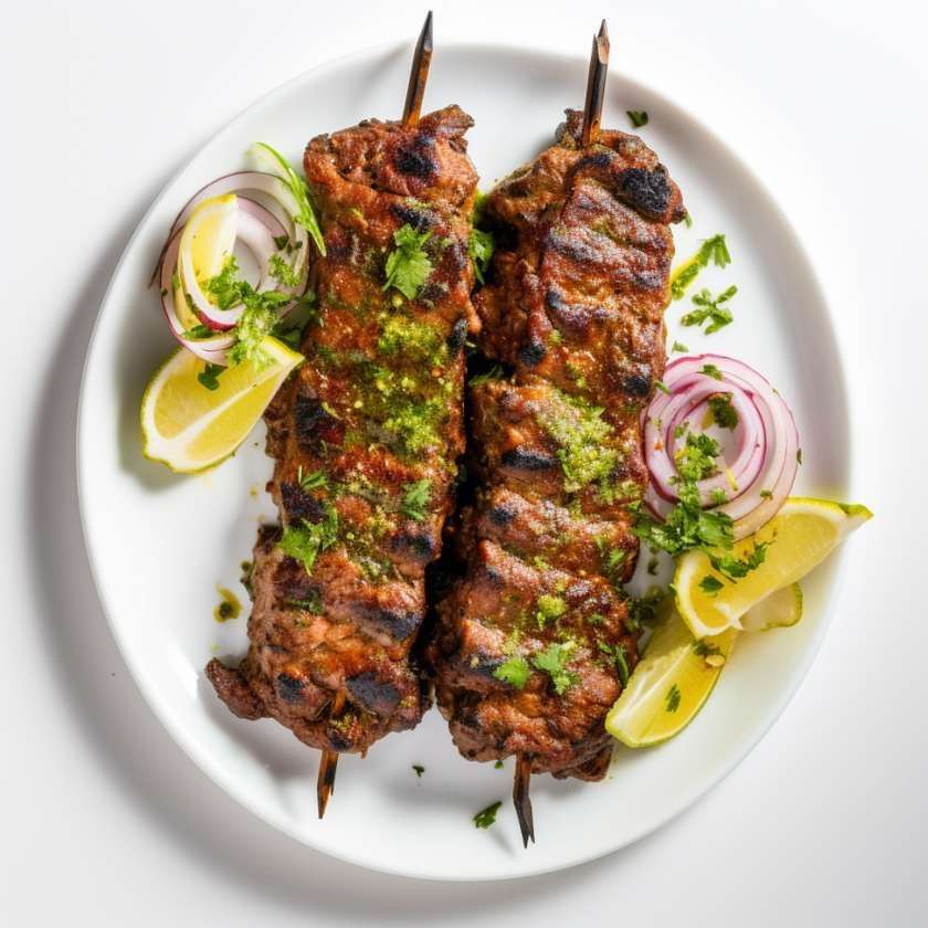 Lamb Seekh Kebab