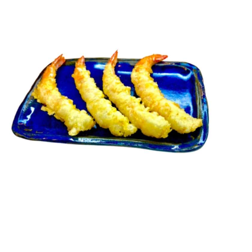 Shrimp in tempura and panko