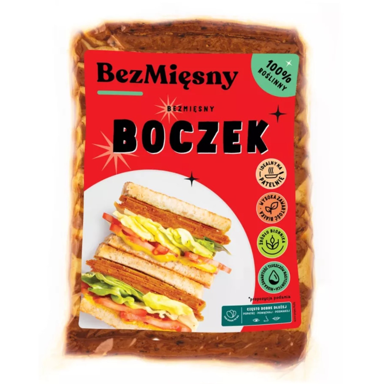 Boczek Roślinny Bezmięsny 100g (expires soon)