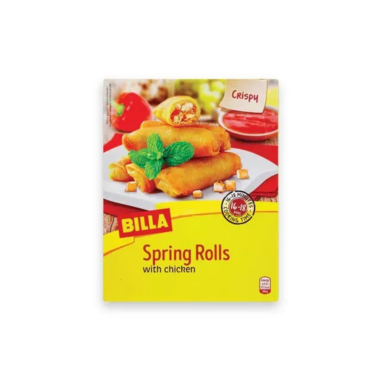 Spring rolls su vištiena ir daržovėmis, BILLA, 400 g