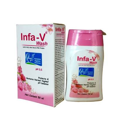 Infa-V Wash Feminine Hygiene Cleanser 100ml