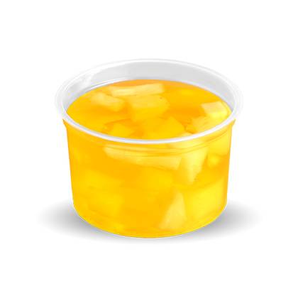 Десерт ананасовий