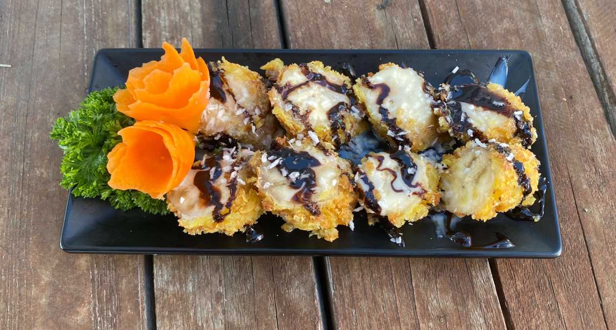 Banh Chuoi Socola Dua