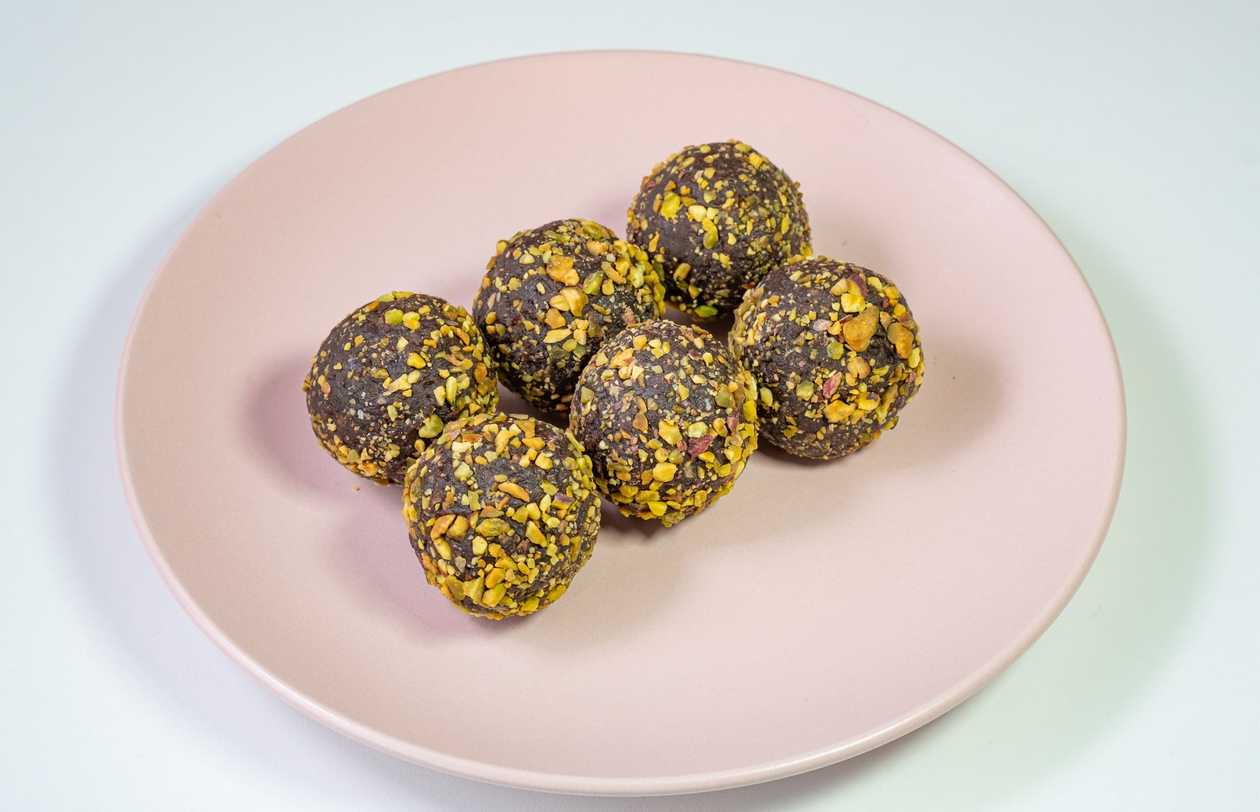 Pistachio, Almond and Walnut Balls