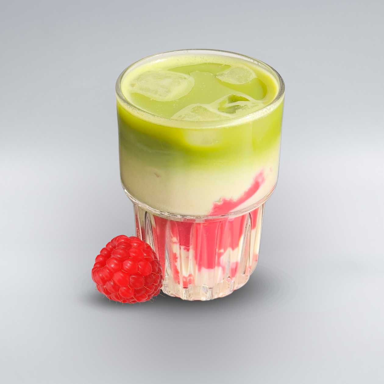 Malinowa Ice Matcha
