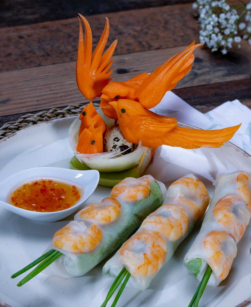 Spring rolls cu creveţi