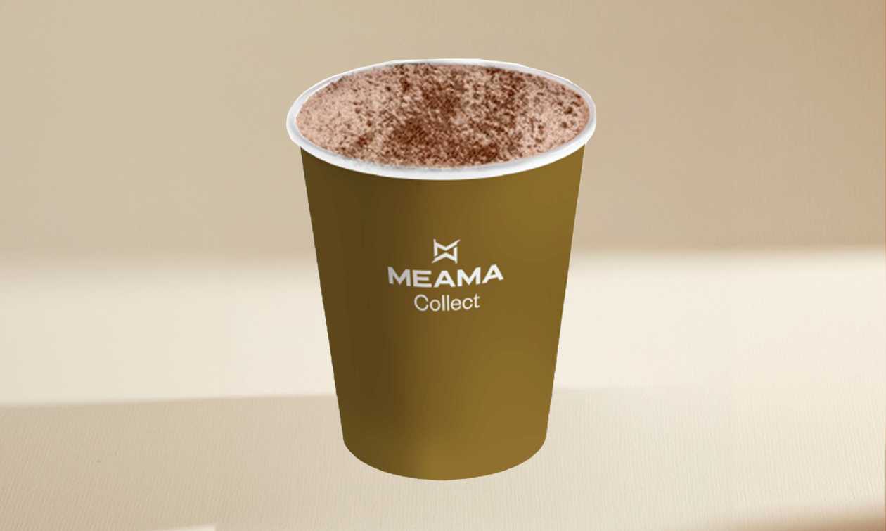 Double Choco-cherry cappuccino