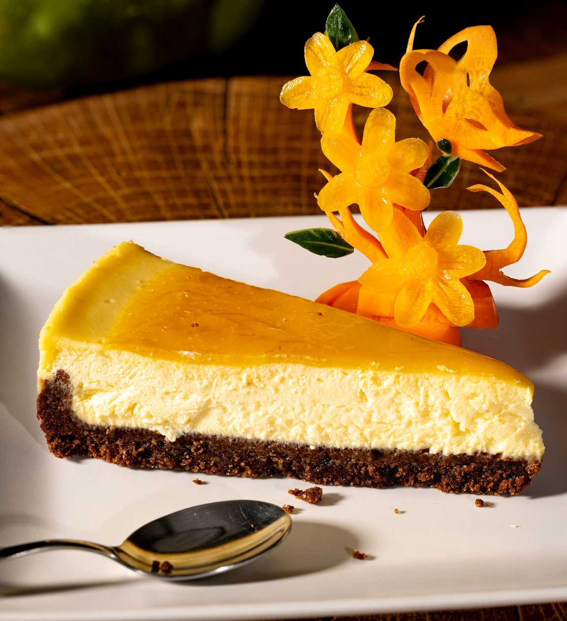 Tarta cu branza si mango
