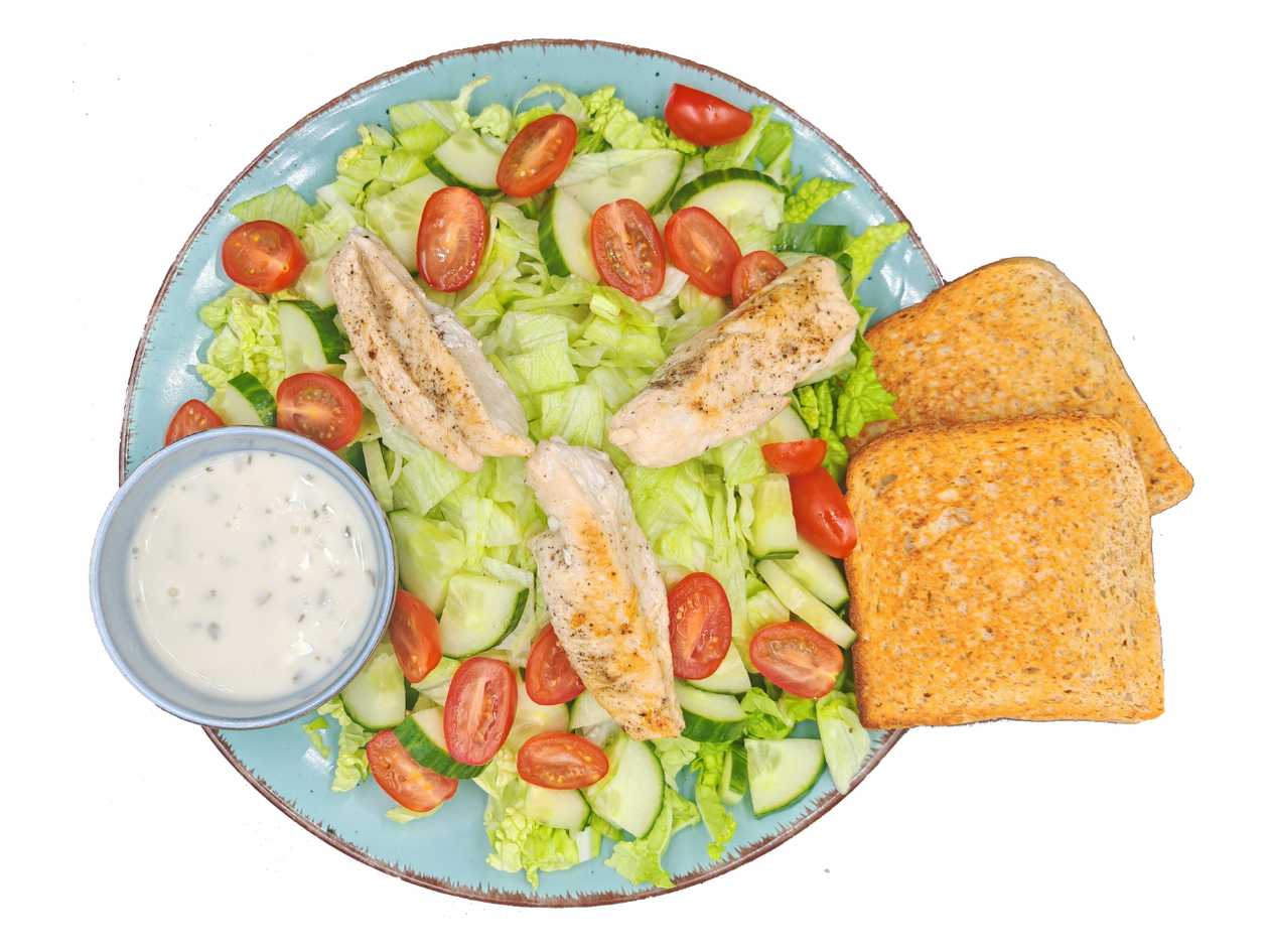 Salad with chicken