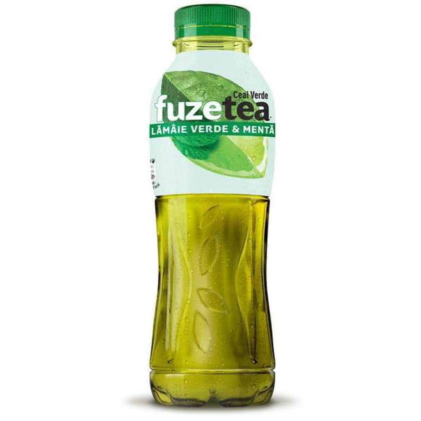 Fuze Tea Ceai Verde Cu Lamaie Verde Si Menta 0.5L