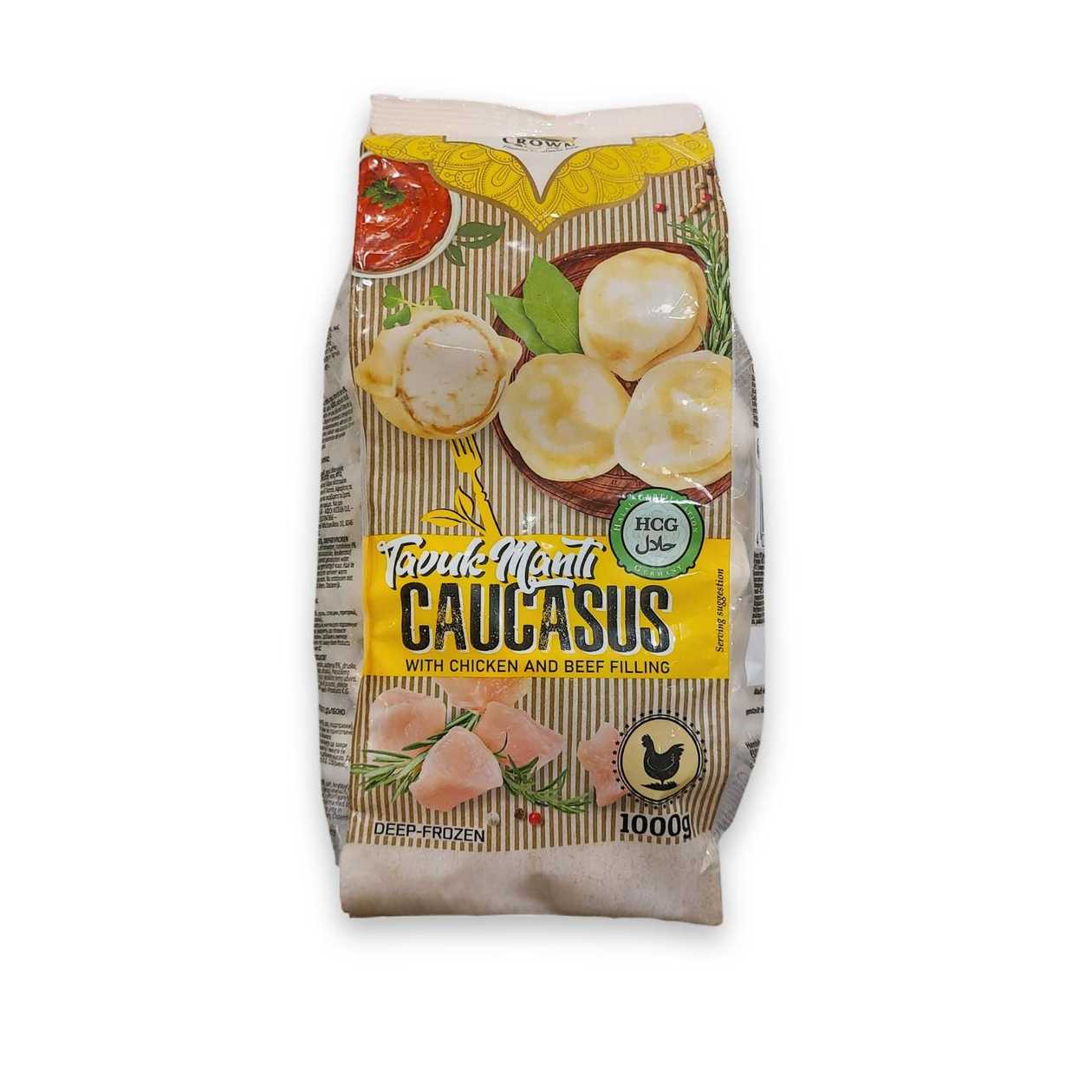 Crown Caucasian Chicken Pelmeni 1KG