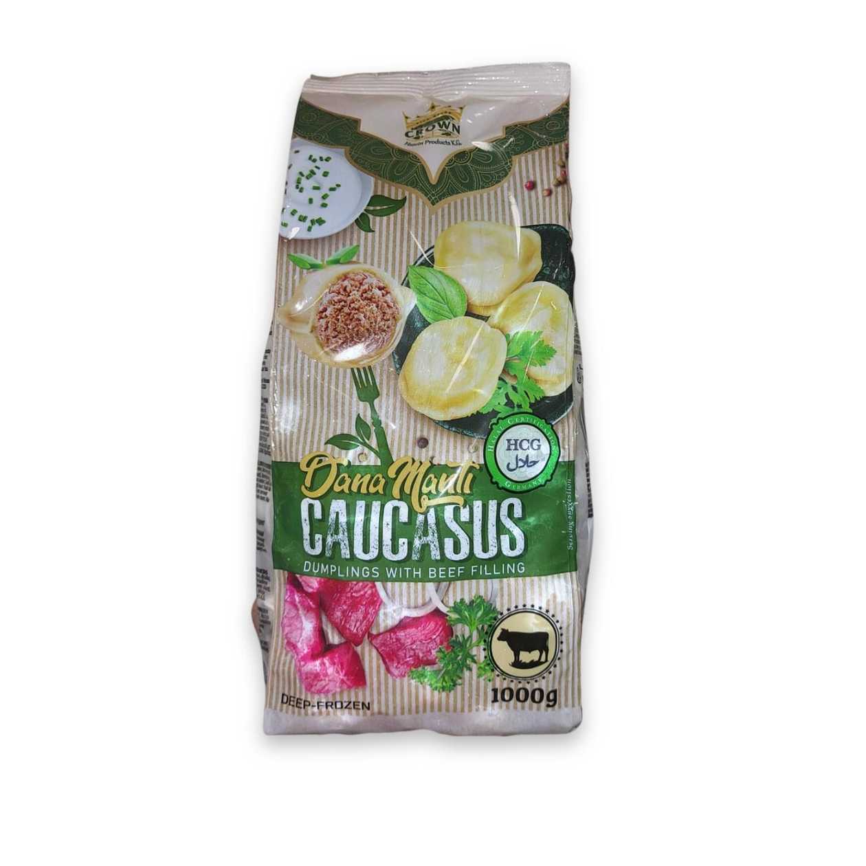 Beef Pelmeni Crown Caucasian 1KG