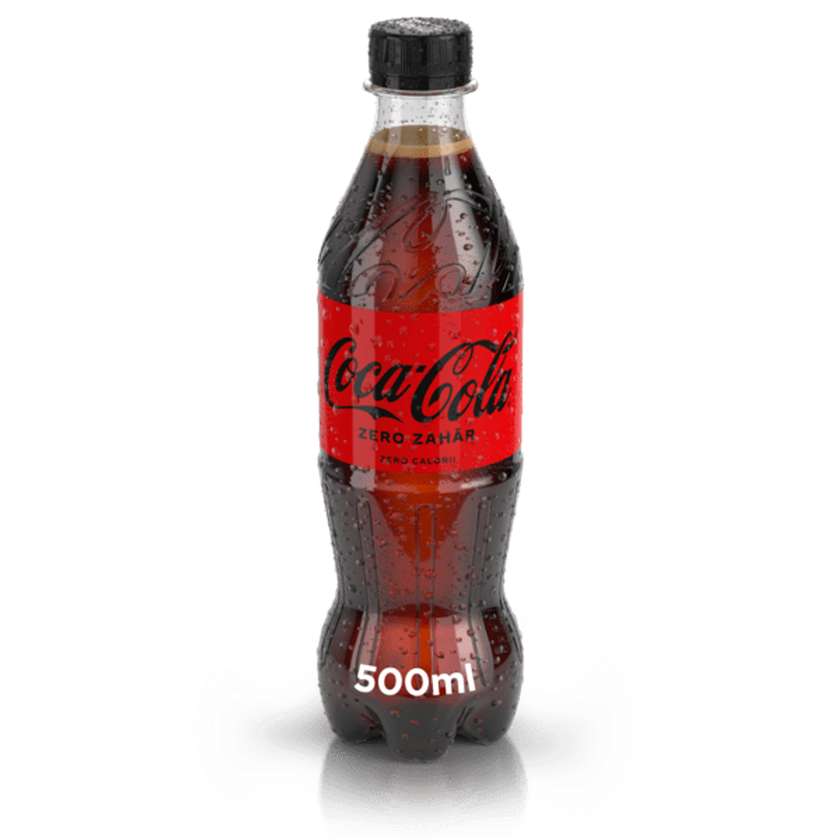 Coca-Cola Zero Zahar 0.5L
