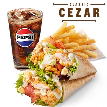 Cezar Wrap Menu
