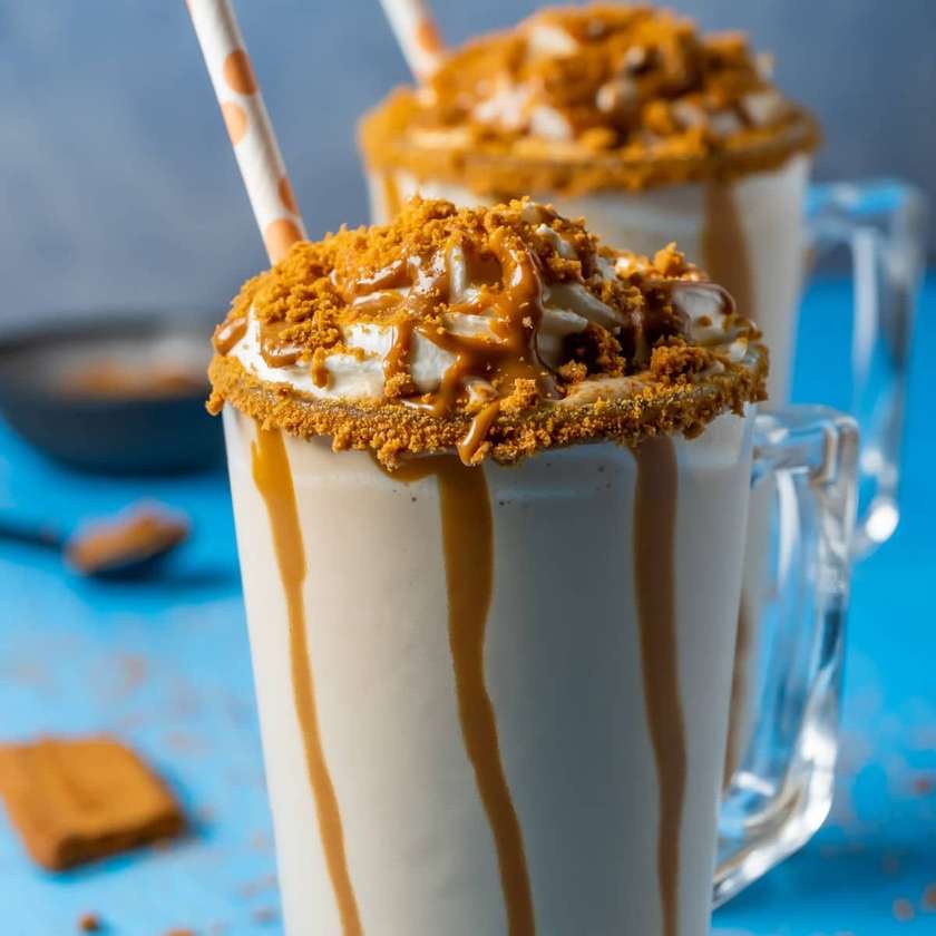 Biscoff milkshake