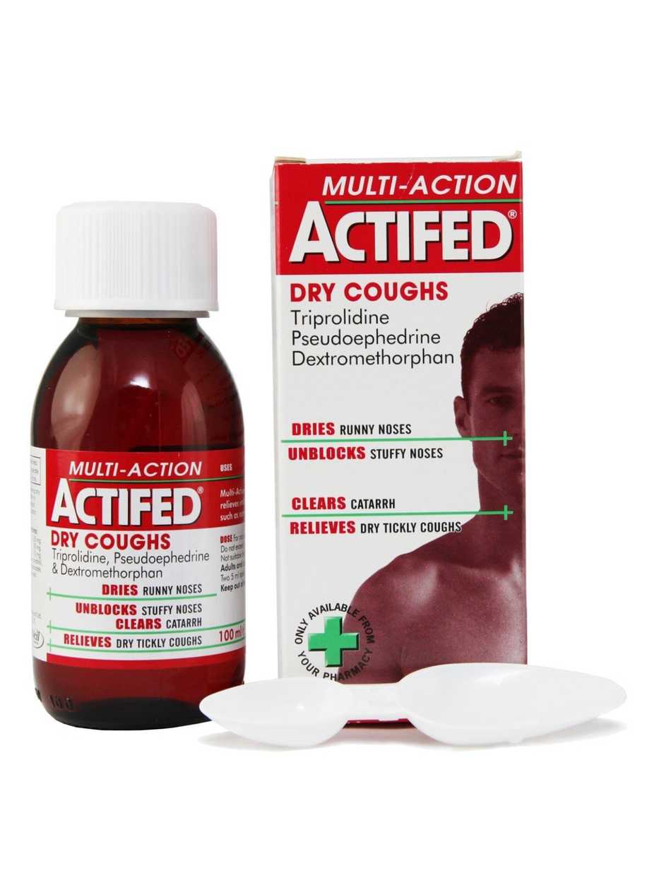 Actifed Dry Cough Syrup