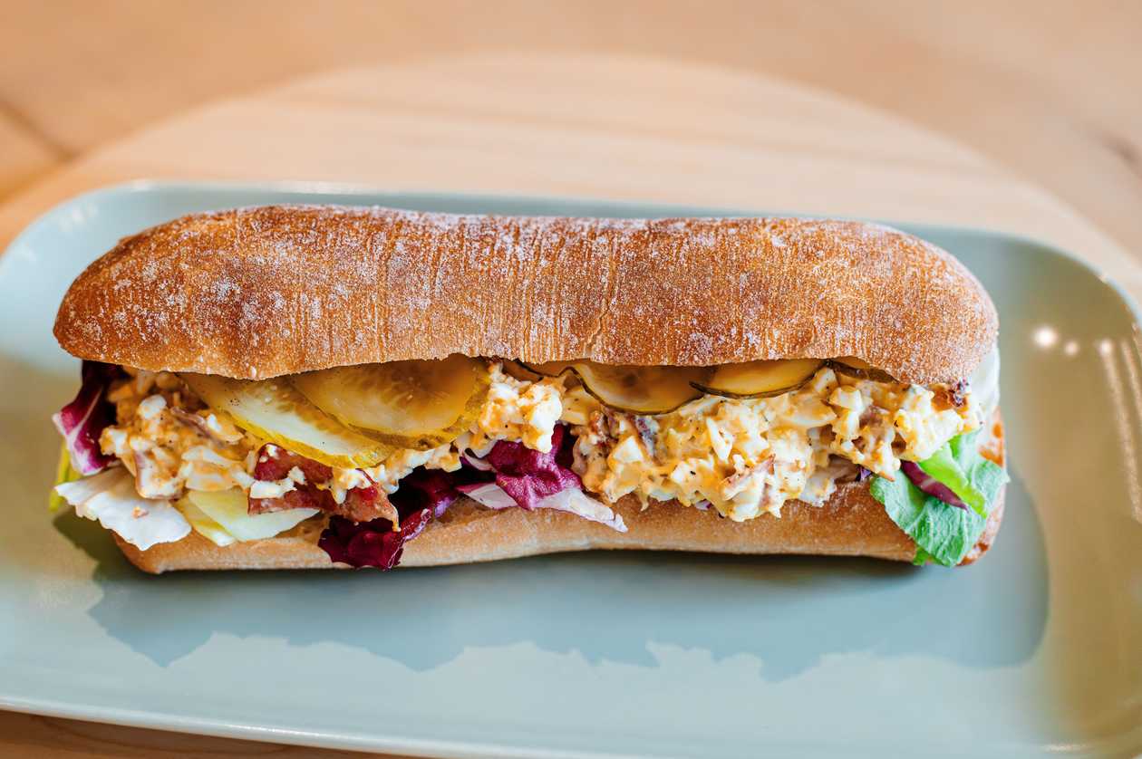 Ciabatta Eggs