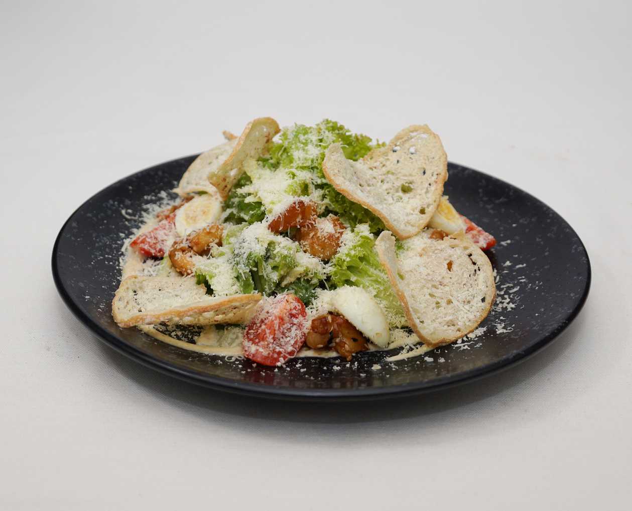 Caesar Salad with Shrimp