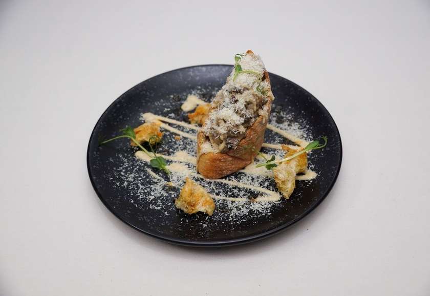 Creamy Julienne in Ciabatta